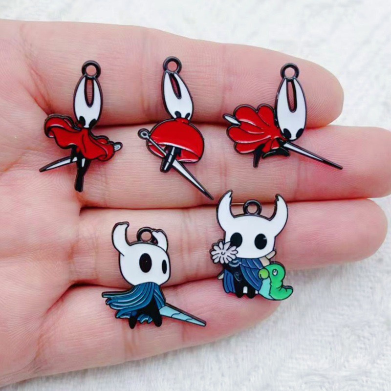 Drop Earrings - 10 buah liontin aksesori kartun minyak