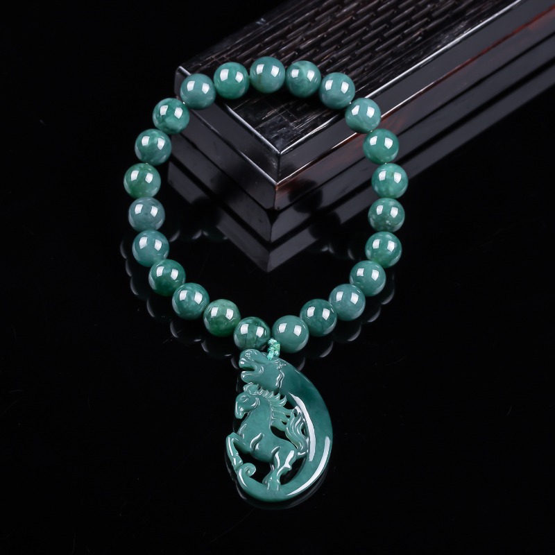 Jewelry & Watches Bench - Gelang Rajutan Tangan Manik-manik Kuda Zodiak