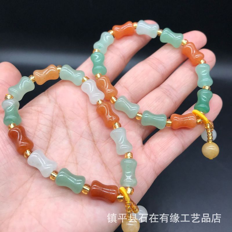 Jewelry & Watches Bench - Gelang Perhiasan Manik Keberuntungan dari Batu