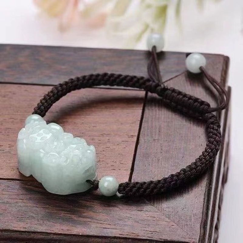 Jewelry & Watches Bench - Gelang Pixiu Batu Giok Alami Kelas