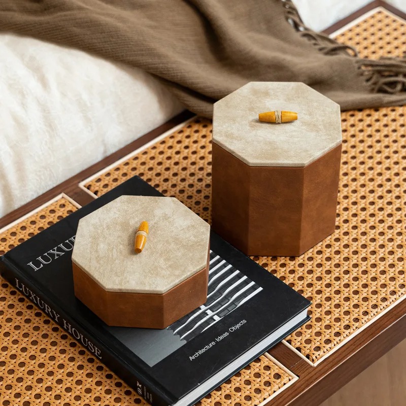 Jewelry Box With Watches - Kotak Penyimpanan Jam Tangan Oktagonal Mewah