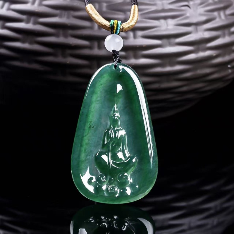 Jewelry & Watches Sp Z Oo Janów Lubelski - Liontin Buddha Air Biru Zamrud Asli