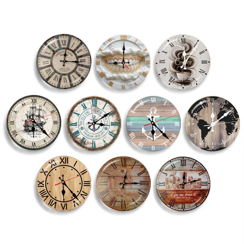 Jewelry Making Watches - Pola Jam Saku Retro 10pcs 12mm/16mm/18mm/20mm/25mm/30mm