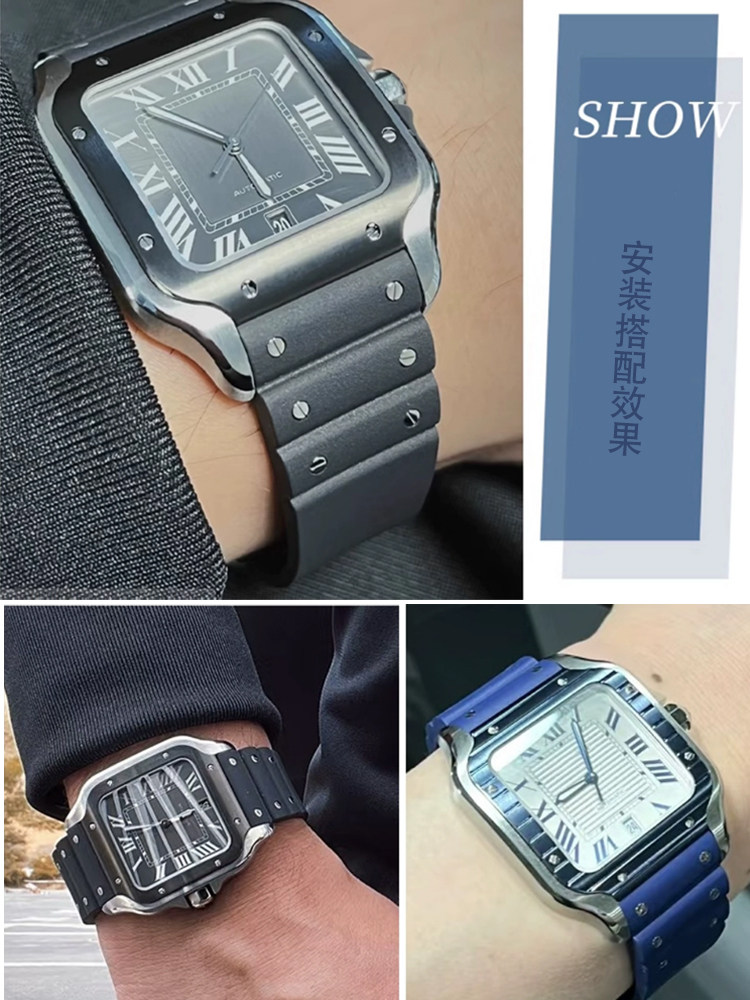 Untuk Cartier Santos Santos Ta - Cartier Watch Santos ulasan dan harga