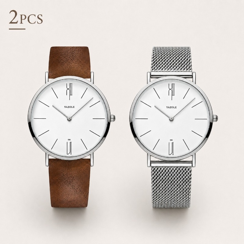 YAZOLE Jam Tangan Pasangan 2 B - Jewelry Like Watches ulasan dan harga