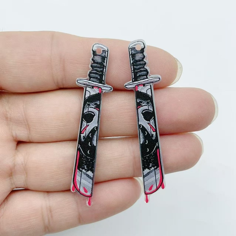 10 buah perhiasan akrilik, lio - Drop Earrings ulasan dan harga
