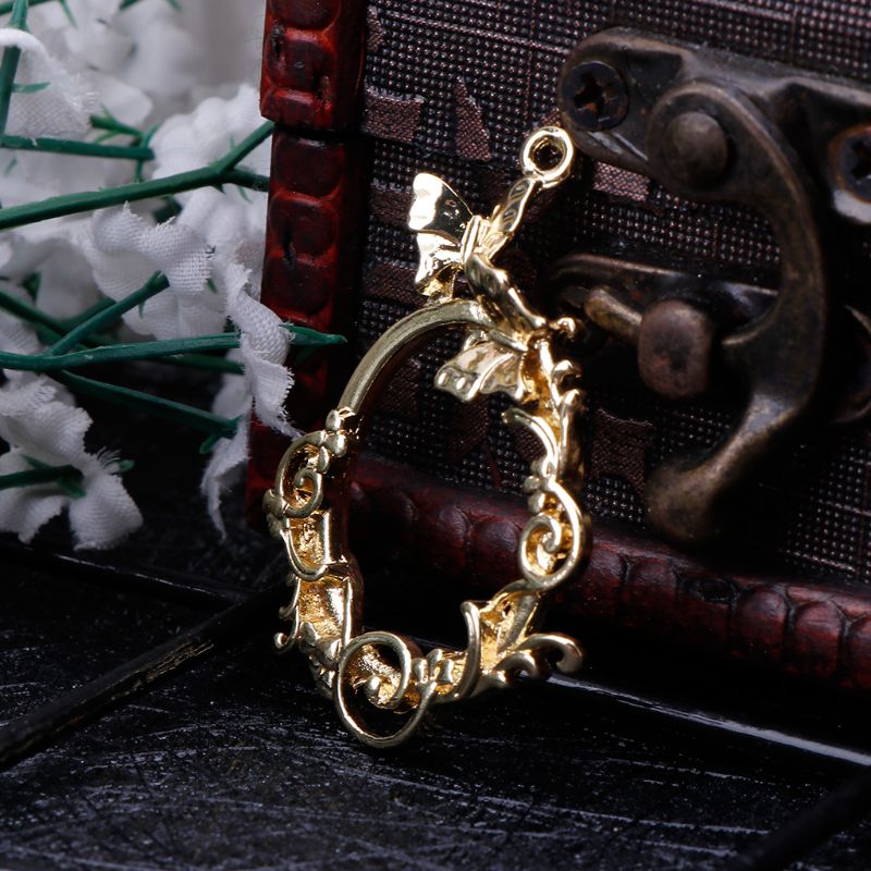 4 Pcs Logam Bingkai Antik Inda - Jewelry Making Watches ulasan dan harga