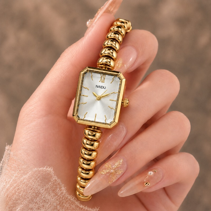 Jam Tangan Emas NAIDU untuk Wa - Jewelry Clasp Watches ulasan dan harga