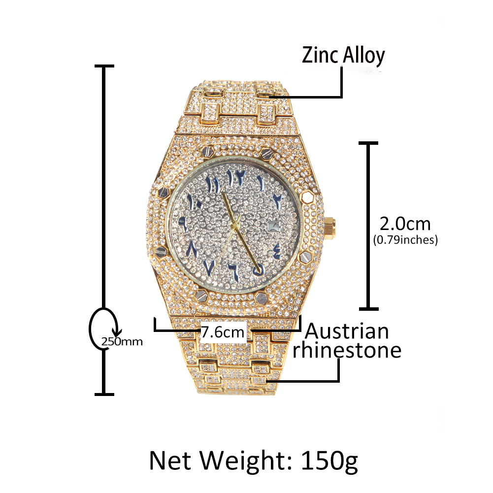 THE BLING KING Jam Tangan Pria - King'S Jewelry Watches ulasan dan harga