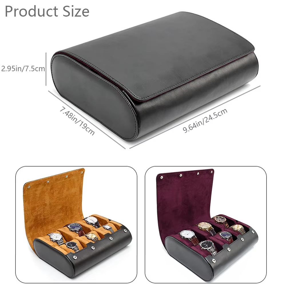 Kotak Jam Tangan Travel untuk  - Jewelry Box With Watches ulasan dan harga