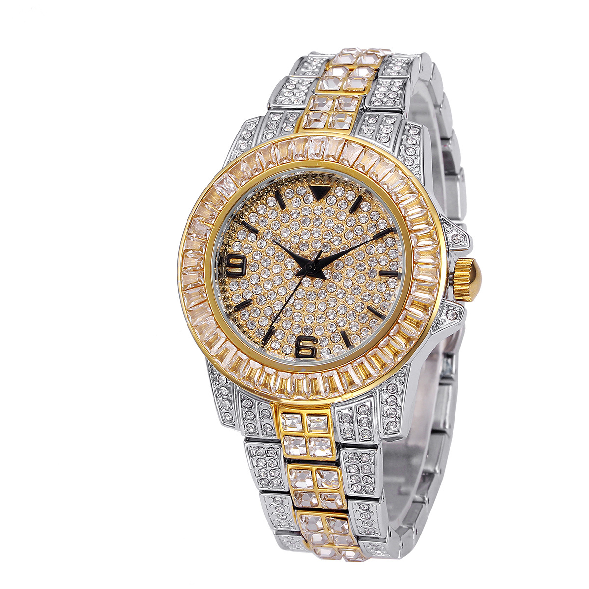 Jam Tangan Quartz Batu Mewah u - Jewelry Clasp Watches ulasan dan harga