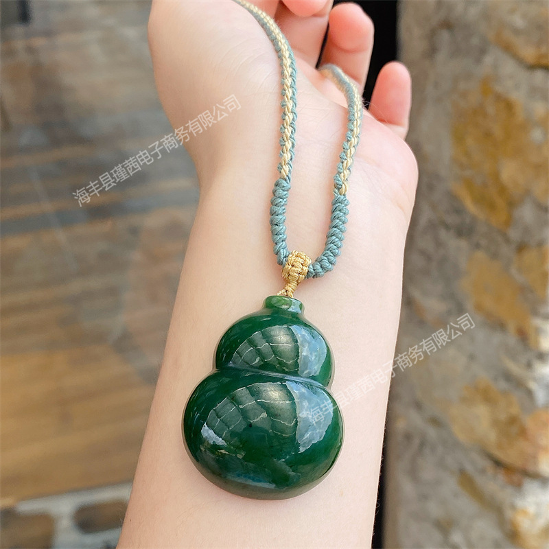 Kalung Liontin Labu Giok Hetia - Jewelry & Watches Bench ulasan dan harga