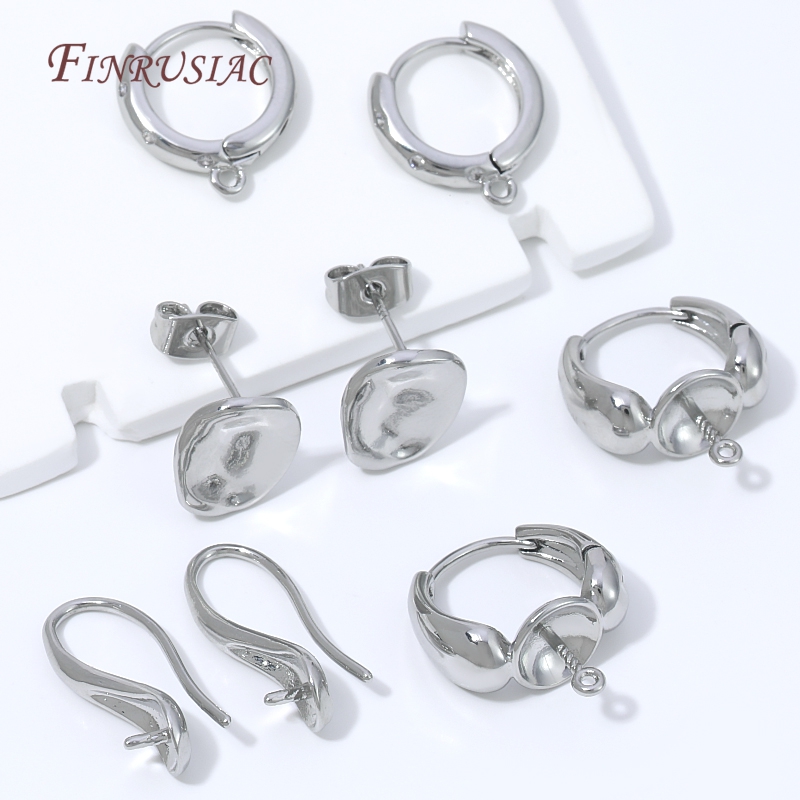 Kancing Anting Huggie Berlapis - Drop Earrings ulasan dan harga