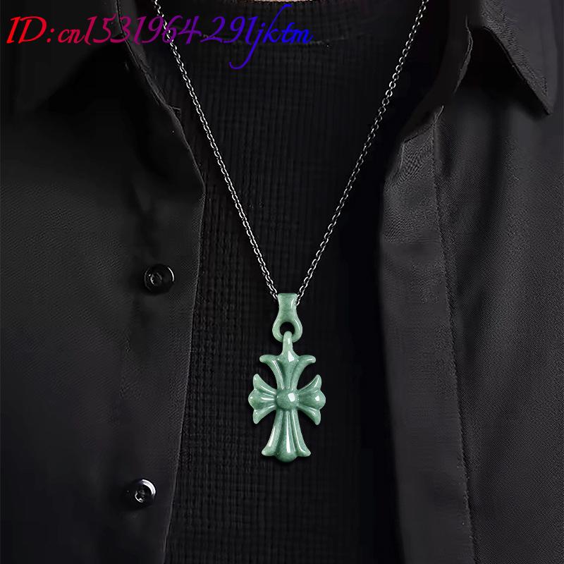 Kalung Liontin Salib Batu Giok - Jewelry & Watches Bench ulasan dan harga