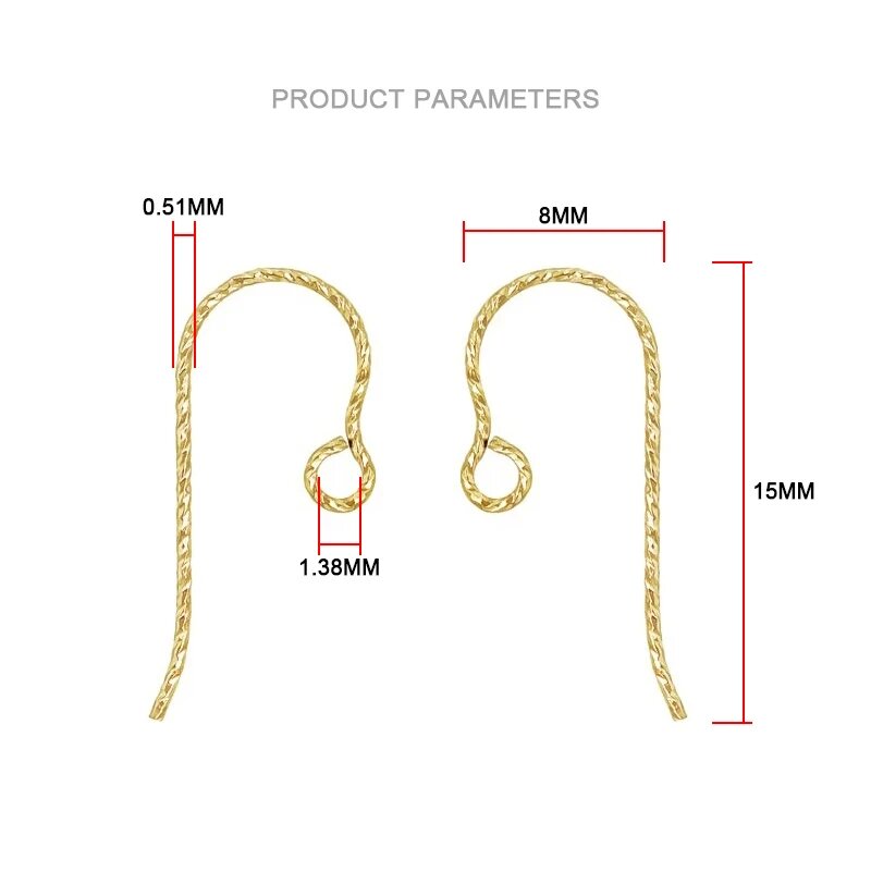 Kawat Anting Mikro Berkilau 14 - Drop Earrings ulasan dan harga