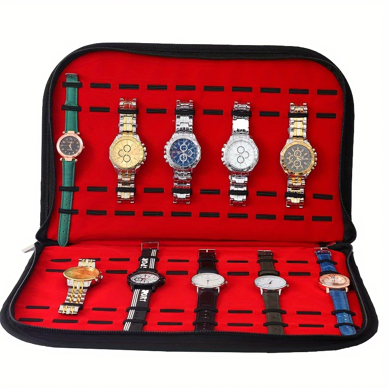 Tas Penyimpanan Jam Tangan 20  - Jewelry Box With Watches ulasan dan harga