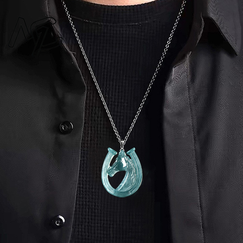 Kalung Liontin Tanduk Kuda dar - Jewelry & Watches Sp Z Oo Janów Lubelski ulasan dan harga