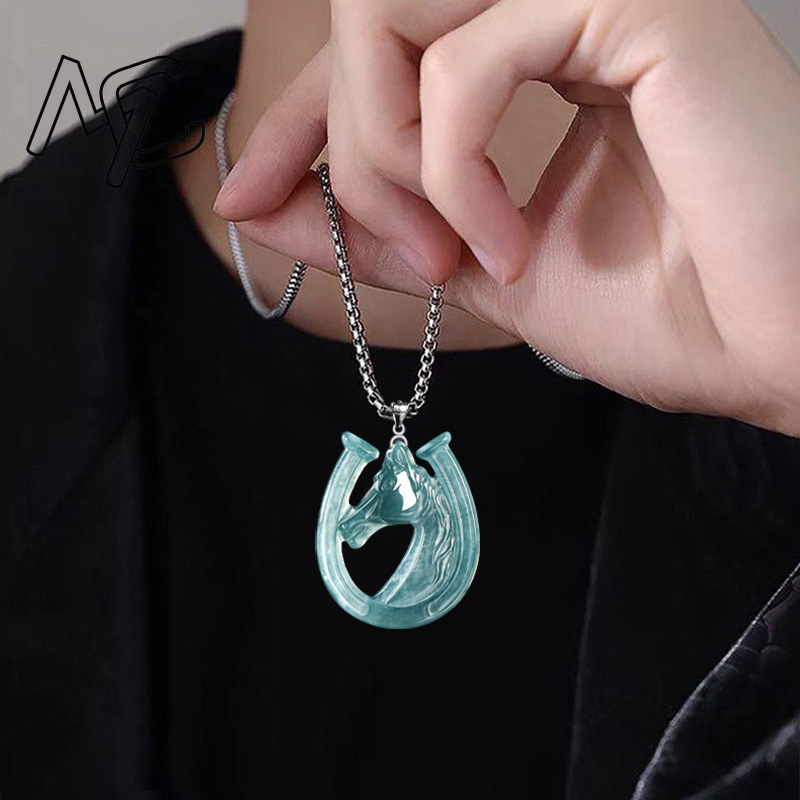 Kalung Liontin Tanduk Kuda dar - Jewelry & Watches Sp Z Oo Janów Lubelski ulasan dan harga
