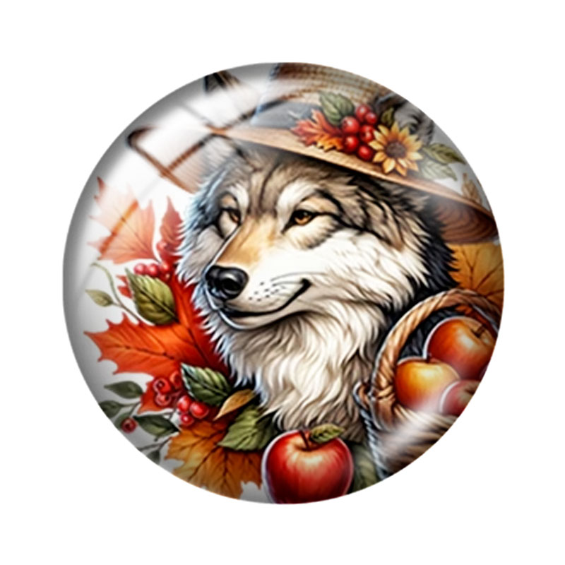 Autumn Flower Wolf 12/18/20/25 - Wolf Jewelry & Watches Tampa Reviews ulasan dan harga