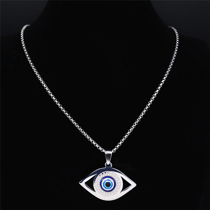Kalung Mata Biru Islam Hamsa,  - Jewelry & Watches Bench ulasan dan harga