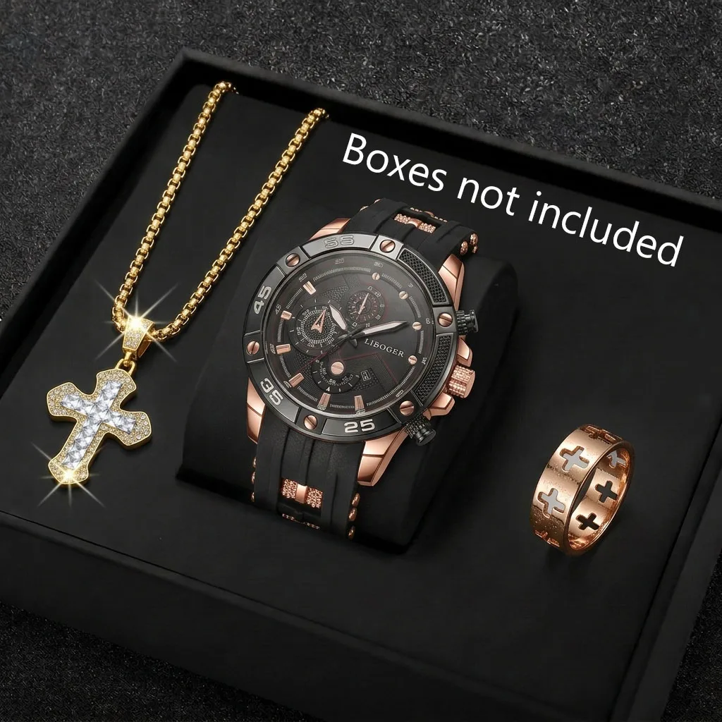 3 Buah Jam Tangan Olahraga Pri - Jewelry Box Watches Bracelets ulasan dan harga