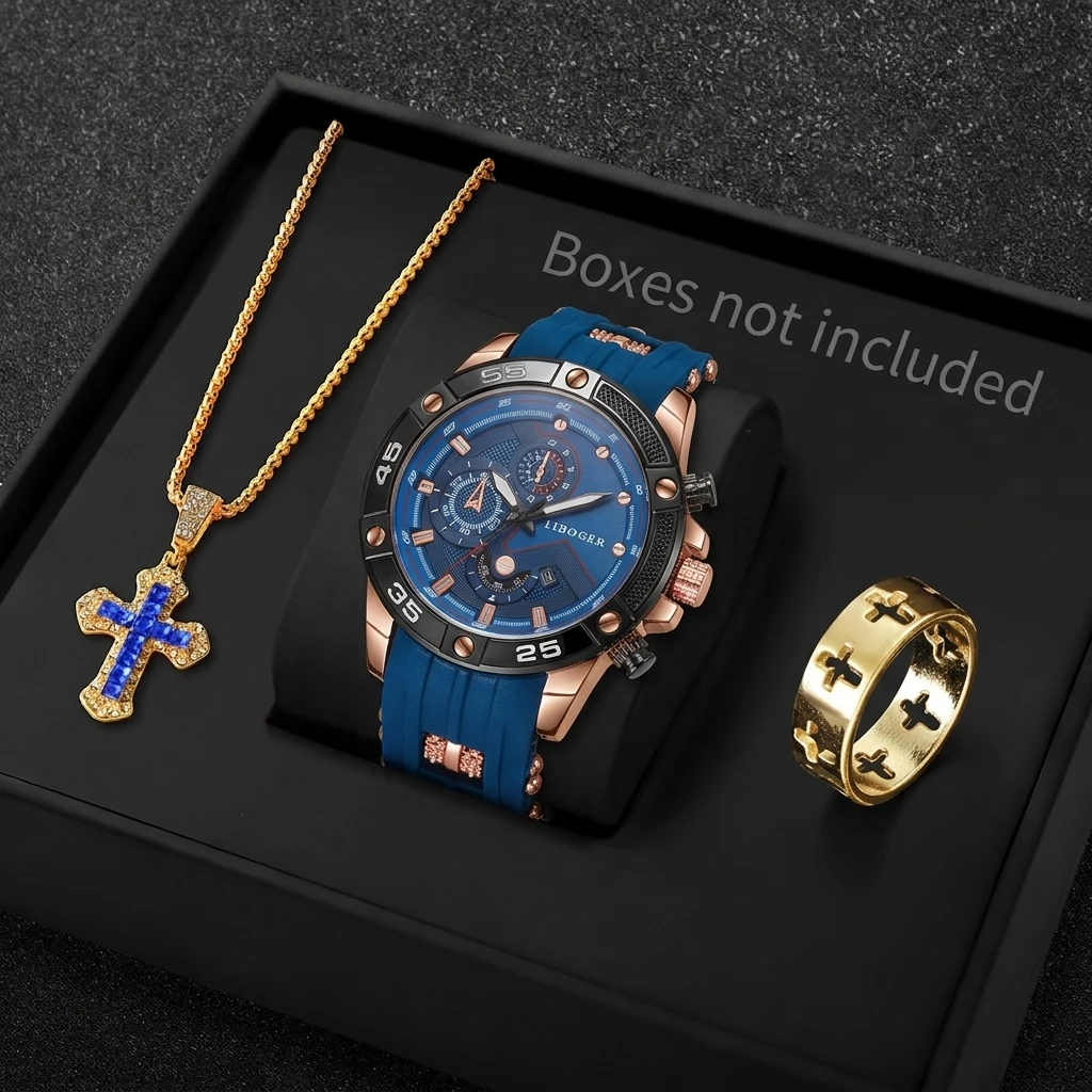 3 Buah Jam Tangan Olahraga Pri - Jewelry Box Watches Bracelets ulasan dan harga