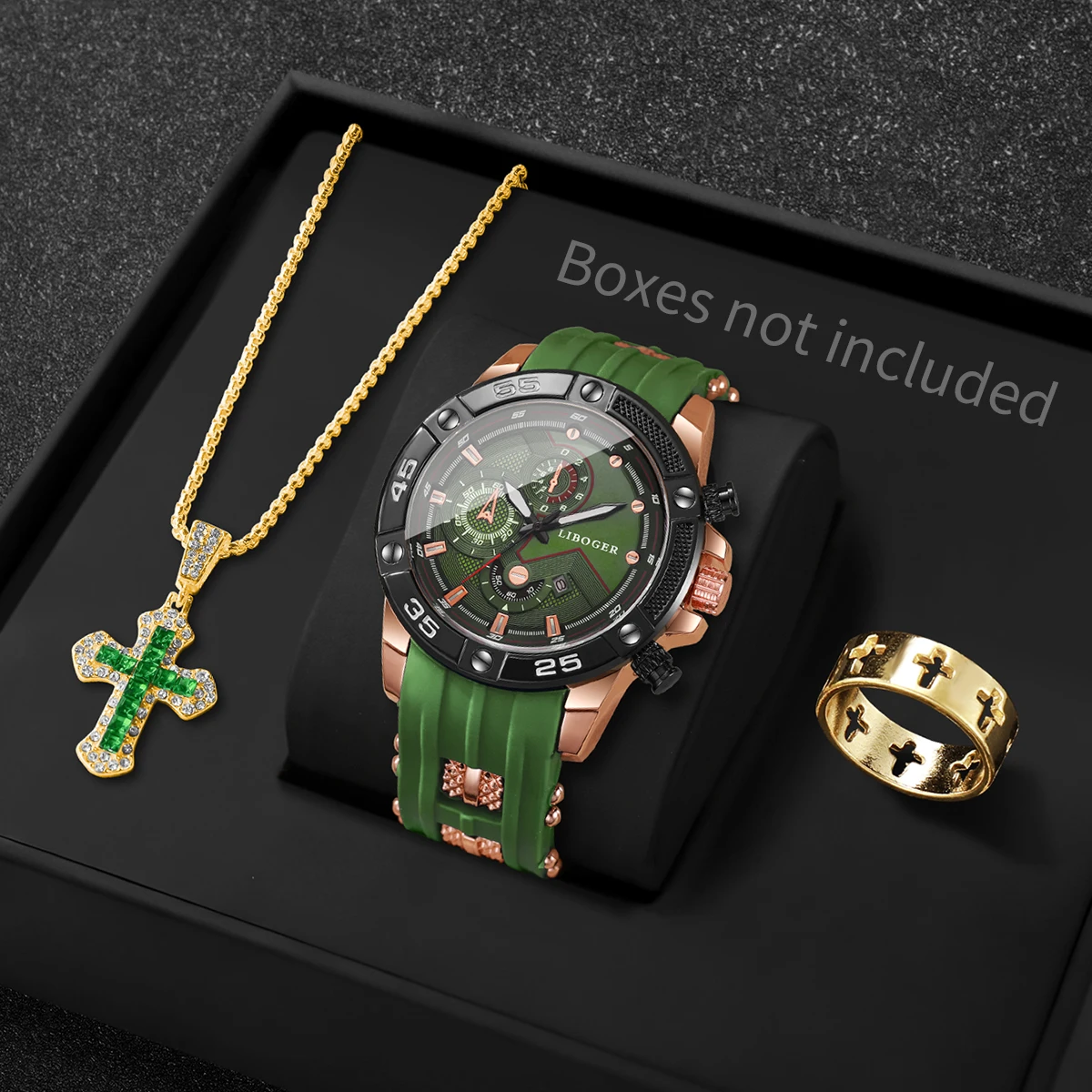 3 Buah Jam Tangan Olahraga Pri - Jewelry Box Watches Bracelets ulasan dan harga