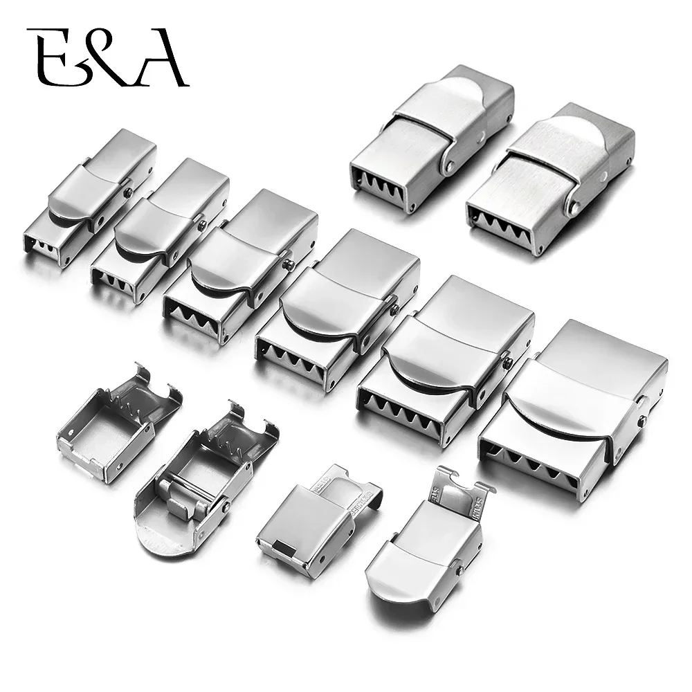 10Pcs Stainless Steel Gesper C - Jewelry Making Watches ulasan dan harga